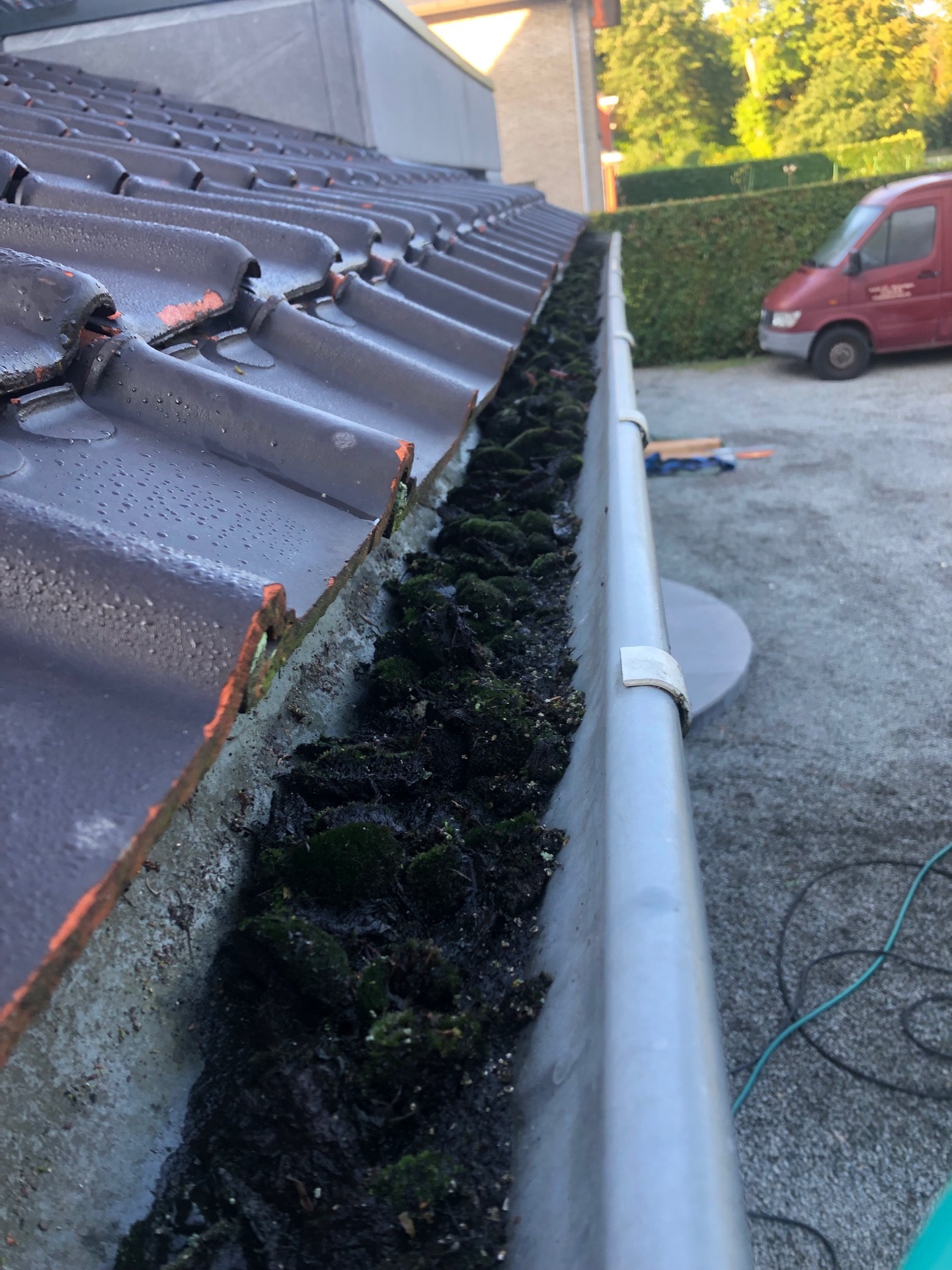 King Clean dakgoten schoonmaken reingiging